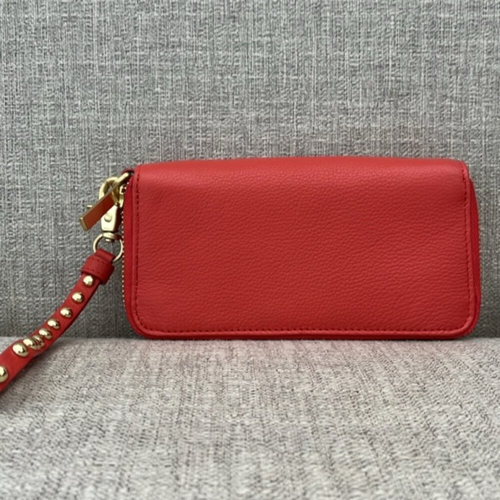BRAHMIN | SMALL LINCOLN SATCHEL WITH MATCHING WALLET | CORAL NEPAL - Picture 11 of 11